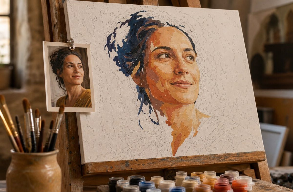 Pittura a numeri personalizzato con foto: la guida completa