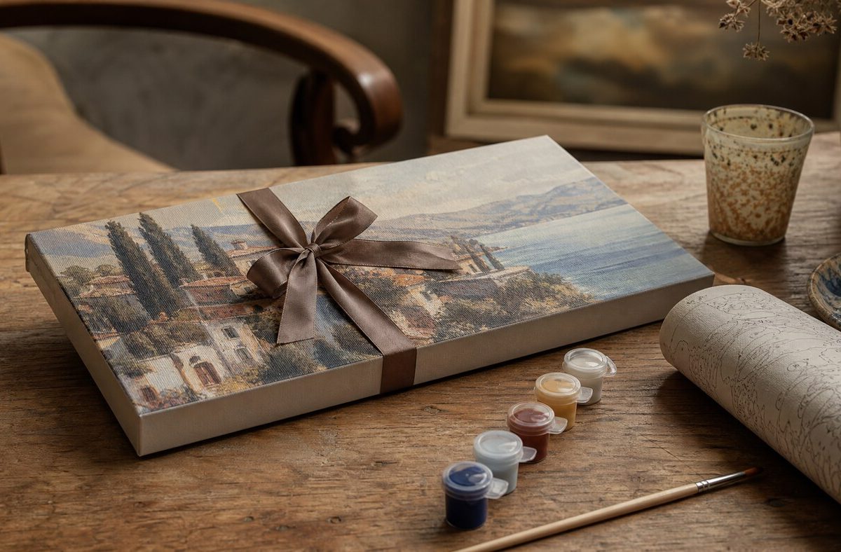 Pittura a numeri idea regalo: kit pronti, personalizzati e idee